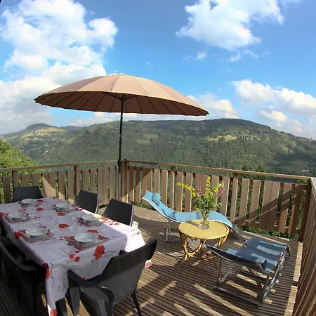 De Montagne Avec Terrasse Et Vue Imprenable - Fr-1-589-72 * Cornimont