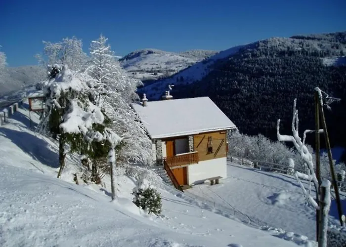 De Montagne Avec Terrasse Et Vue Imprenable - Fr-1-589-72 Prázdninový dům