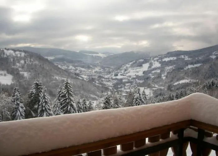 De Montagne Avec Terrasse Et Vue Imprenable - Fr-1-589-72 * Cornimont