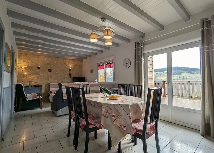 Prázdninový dům De Montagne Avec Terrasse Et Vue Imprenable - Fr-1-589-72