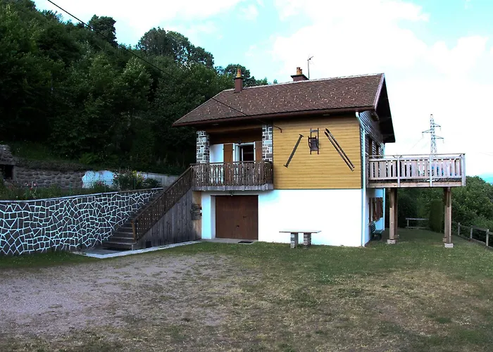 De Montagne Avec Terrasse Et Vue Imprenable - Fr-1-589-72 Prázdninový dům Cornimont