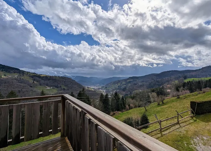 De Montagne Avec Terrasse Et Vue Imprenable - Fr-1-589-72 Prázdninový dům